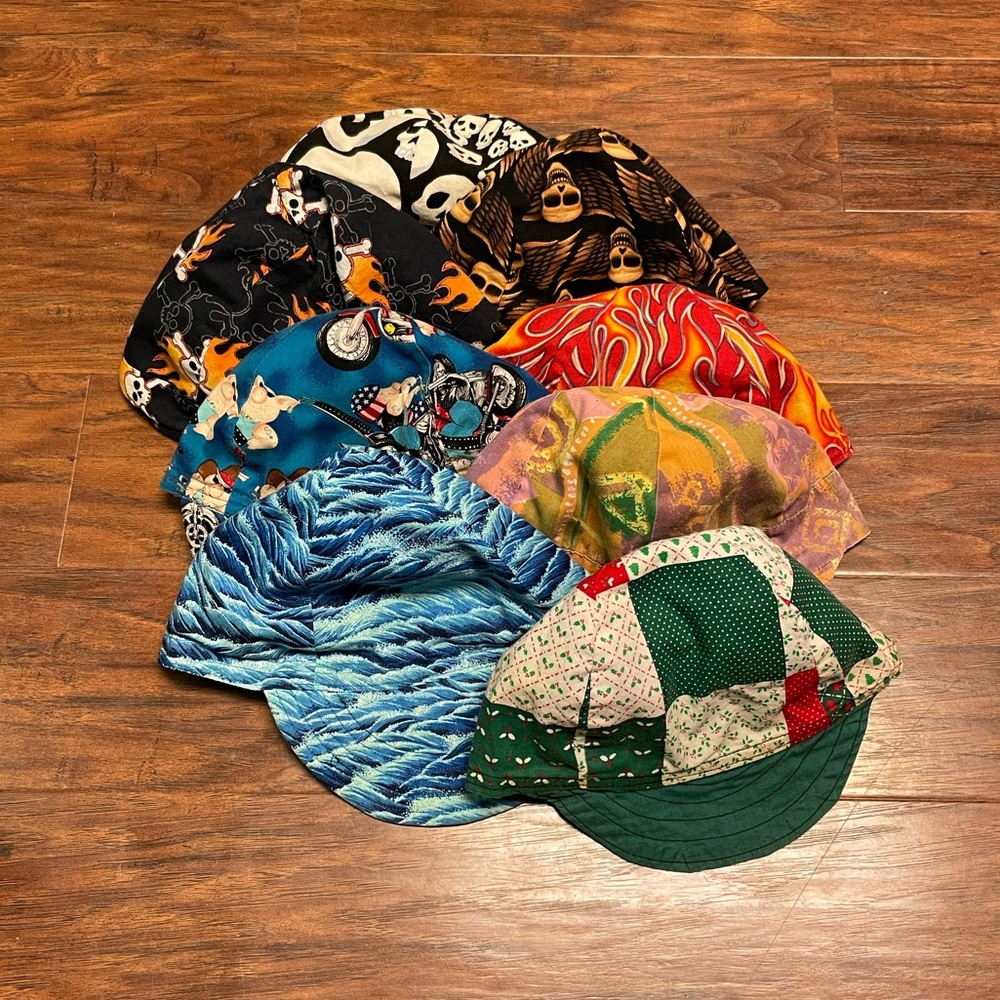 Variety of welders hats